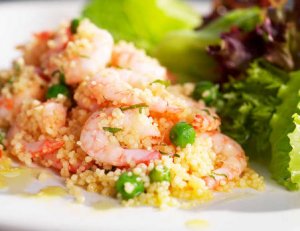 Prøv også Reker med couscous.