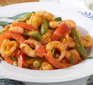 Prøv også Reker med pasta og grønnsaker.