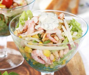 Prøv også Salat med reker.