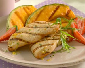 Prøv også Kalkunbiff med grillet frukt.