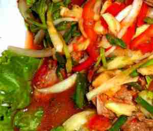 Prøv også Asiatisk biffsalat med sesamvinaigrette.