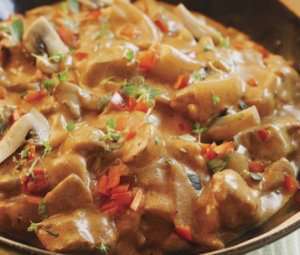 Prøv også Lam Stroganoff.