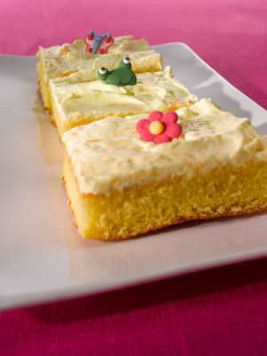 Festkake i langpanne oppskrift.