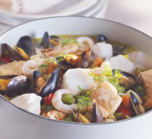 Prøv også Fisk- og skalldyrsuppe 3.