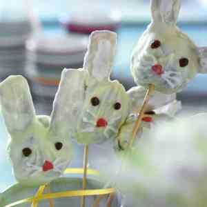 Prøv også Cake pops-harer.