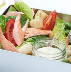 Prøv også Salat med laks.