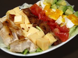 Prøv også Cobb salat 2.