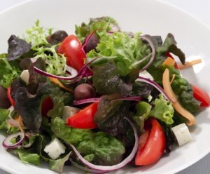 Prøv også Salat med fetaost og cottage cheese-pesto.