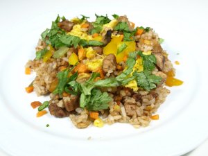 Prøv også Yang chow fried rice.