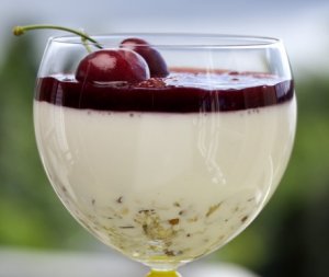Prøv også Ostekake på glass.