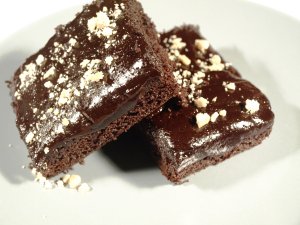 Prøv også Mørke brownies med topping.