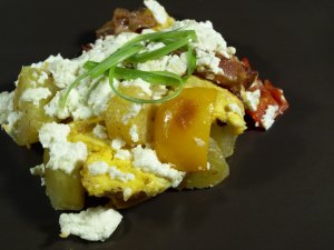 Prøv også Potet og paprika frittata.