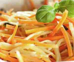 Prøv også Squash- og gulrotspagetti.