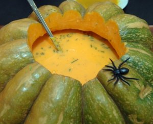 Prøv også Gresskarsuppe med koriander.