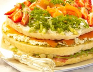 Prøv også Smørbrødkake 2.