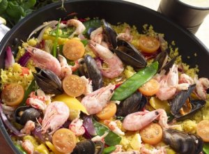 Prøv også Paella rask.