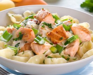 Prøv også Conchiglie med ørret i sitronsaus.