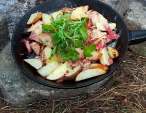 Prøv også Potatoe skins.
