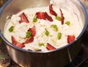Prøv også Blomkålsuppe med bacon.
