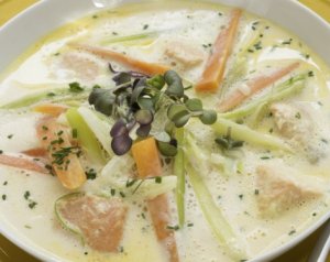 Prøv også Fiskesuppe med ørret.