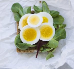 Prøv også Kokt egg og salat.