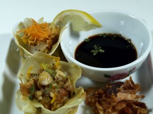 Prøv også Vegetarian siomai.