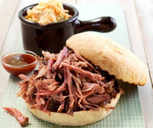 Prøv også Pulled pork med coleslaw.