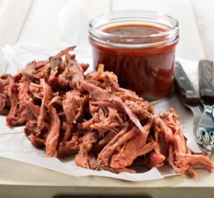 Prøv også Pulled pork med bbq-saus.