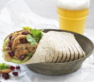 Prøv også Wrap med revet kylling.