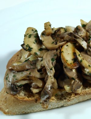 Prøv også Bruschetta med sopp.