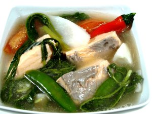 Prøv også Sinigang Na Baboy Suppe med laks.