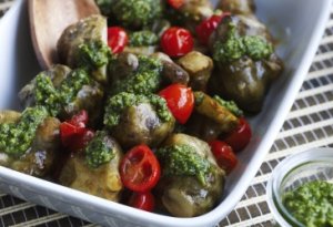 Prøv også Ovnsbakte jordskokker med pesto.