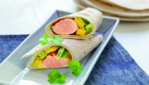 Prøv også Wrap med laks og mangosalat.