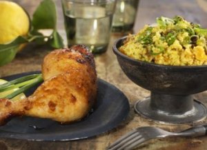 Prøv også Marinert kyllinglår med couscous.
