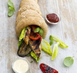 Prøv også Cones med grillet kylling.