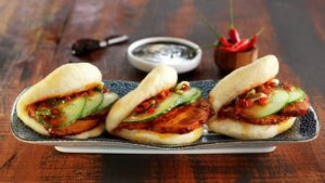 Prøv også Yum buns (steam buns).