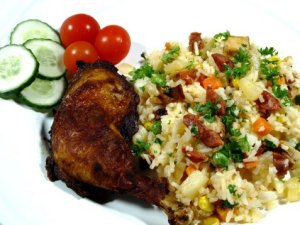 Prøv også Grillet kylling med rispanne.