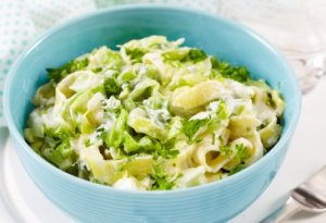 Prøv også Kremet nykålsalat med tagliatelle.
