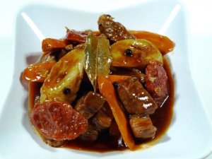Prøv også Pork estefado.