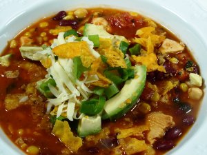 Prøv også Tortillasuppe med kylling.