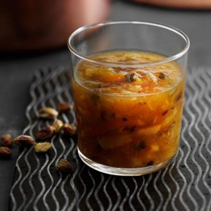 Prøv også Appelsinmarmelade med vin og pistasjnøtter.