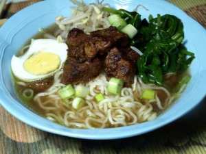 Prøv også Ramen nudelsuppe.
