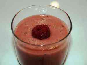 Prøv også Bringebærsmoothie med kiwi.