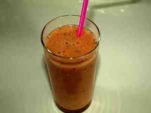 Prøv også Jordbær og kiwi smoothie 2.