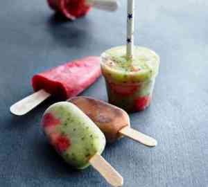 Prøv også Ice pops med kiwi og jordbær.