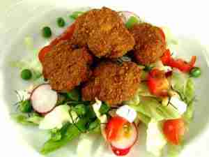 Prøv også Chicken nugget med fetaostsalat.