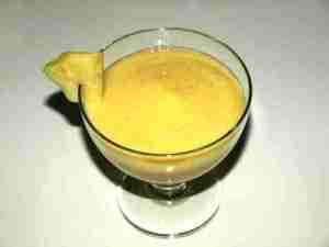 Prøv også Banansmoothie med ananas.