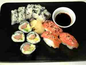 Prøv også Sushi.