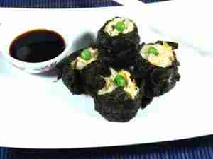 Prøv også Shumai som sushi.
