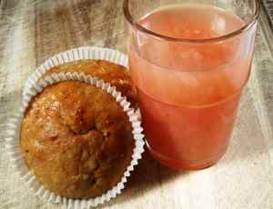 Prøv også Peanøtt banan muffins med grapefruktjuice.